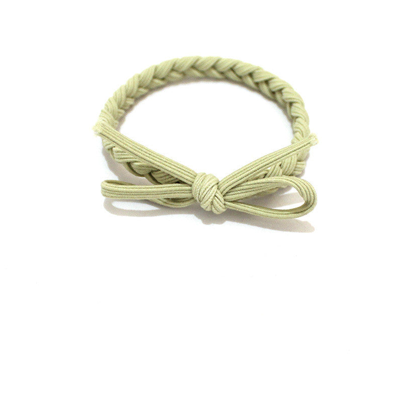 Korean Ins Braid Knotted Simple Hair Rope