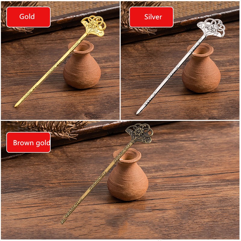 Handmade Step By Step Hairpin Hairpin Material Classical Alloy Hairpin Accessories
