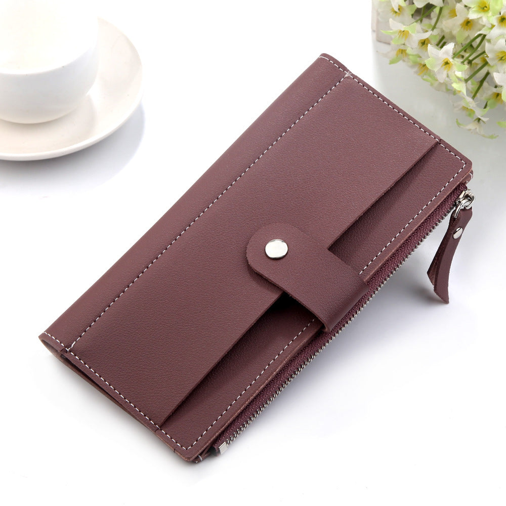 New Ladies Wallet Long Mobile Phone Bag Multifunctional Clutch