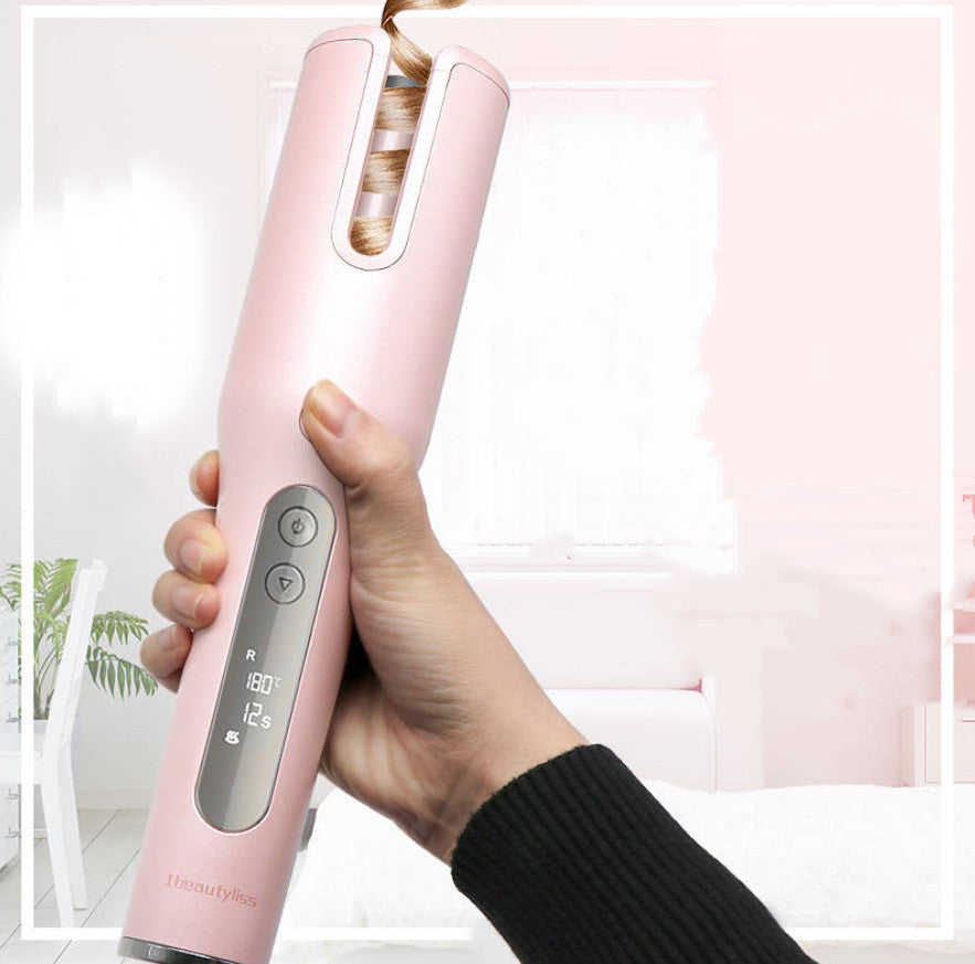 Fully Automatic Usb Charging Wireless Curling Iron