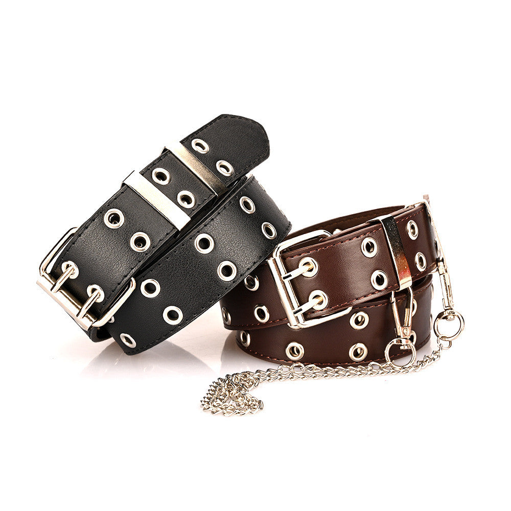 Punk Style Ladies Belt Jeans Fashion Chain Decorative Belt