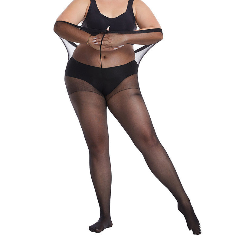Fat Buttocks Thick Waist Anti-hook Thin Stockings Women