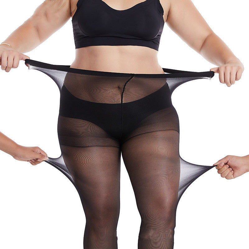 Fat Buttocks Thick Waist Anti-hook Thin Stockings Women