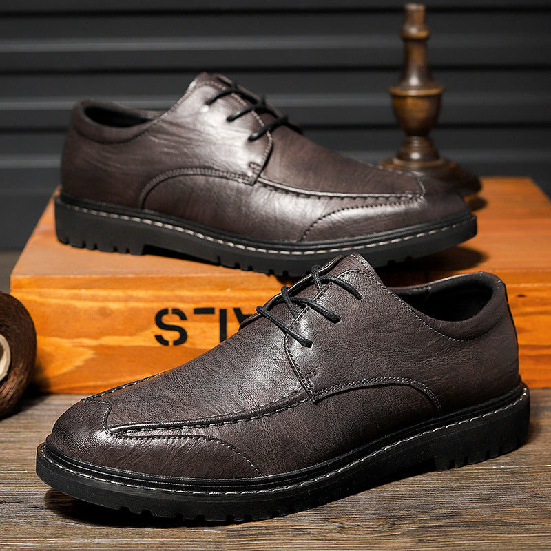 Four Seasons Men's Casual Leather Shoes