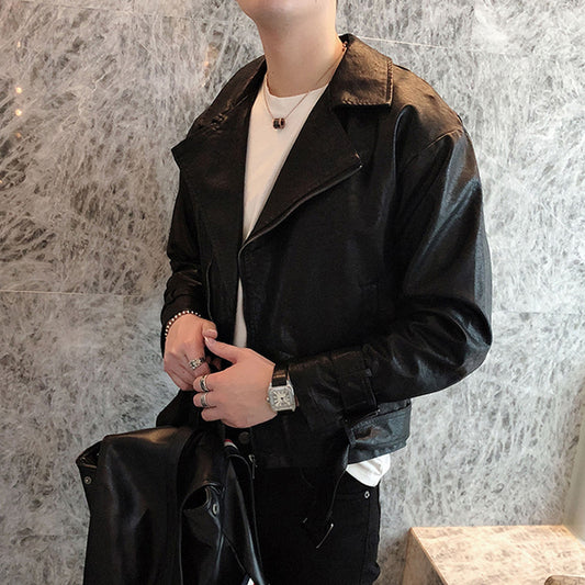 Ny funktionel arbejdsjakke fritidsjakke læderjakke Fried Street-jakke