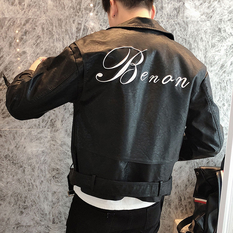 New Functional Workwear Casual Jacket Leather Jacket Fried Street Jacket