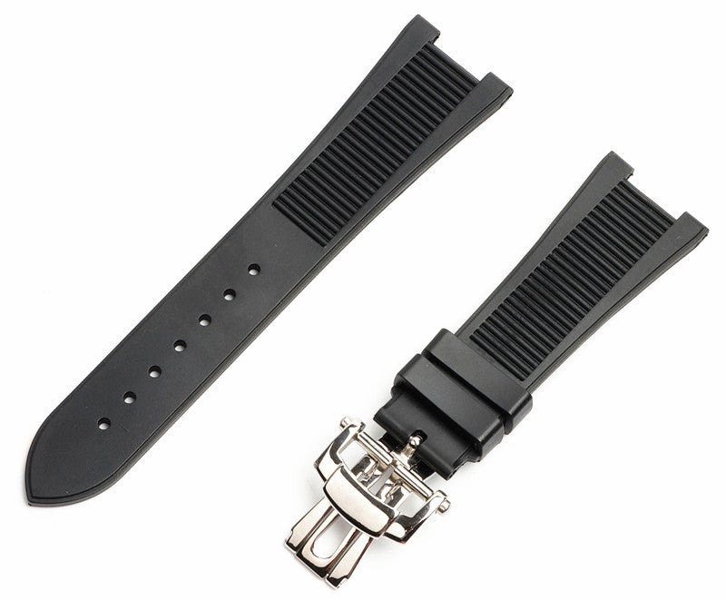 Natural Silicone Rubber Watch Strap Instead Of