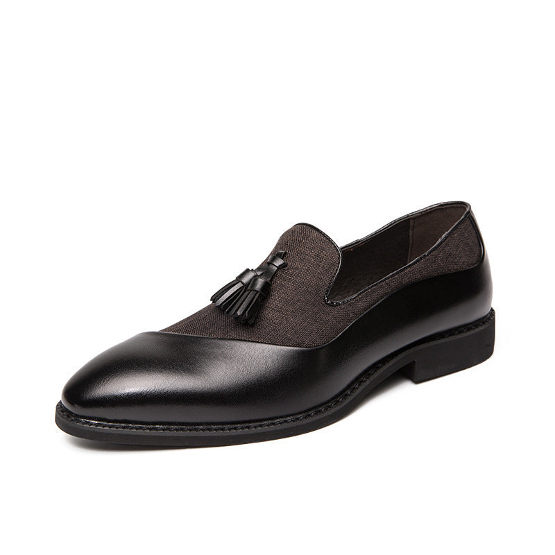 Fashion Personality Pointed Casual Men's Leather Shoes