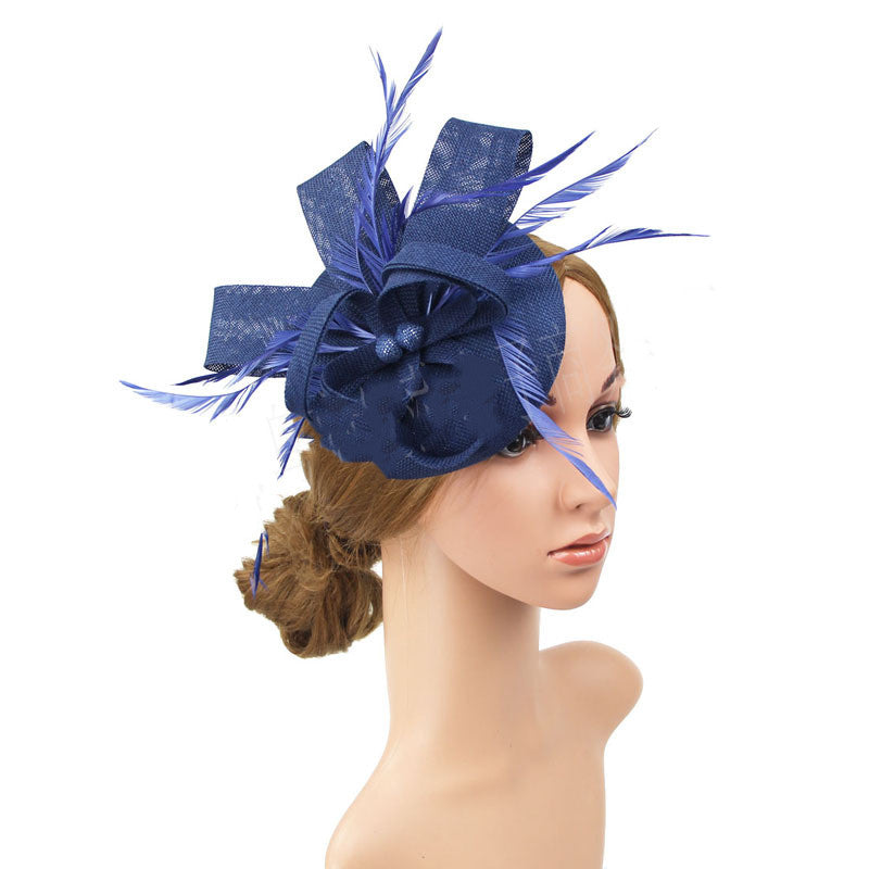 Party Photo Hair Accessories European and American Imitation Linen Yarn Headdress
