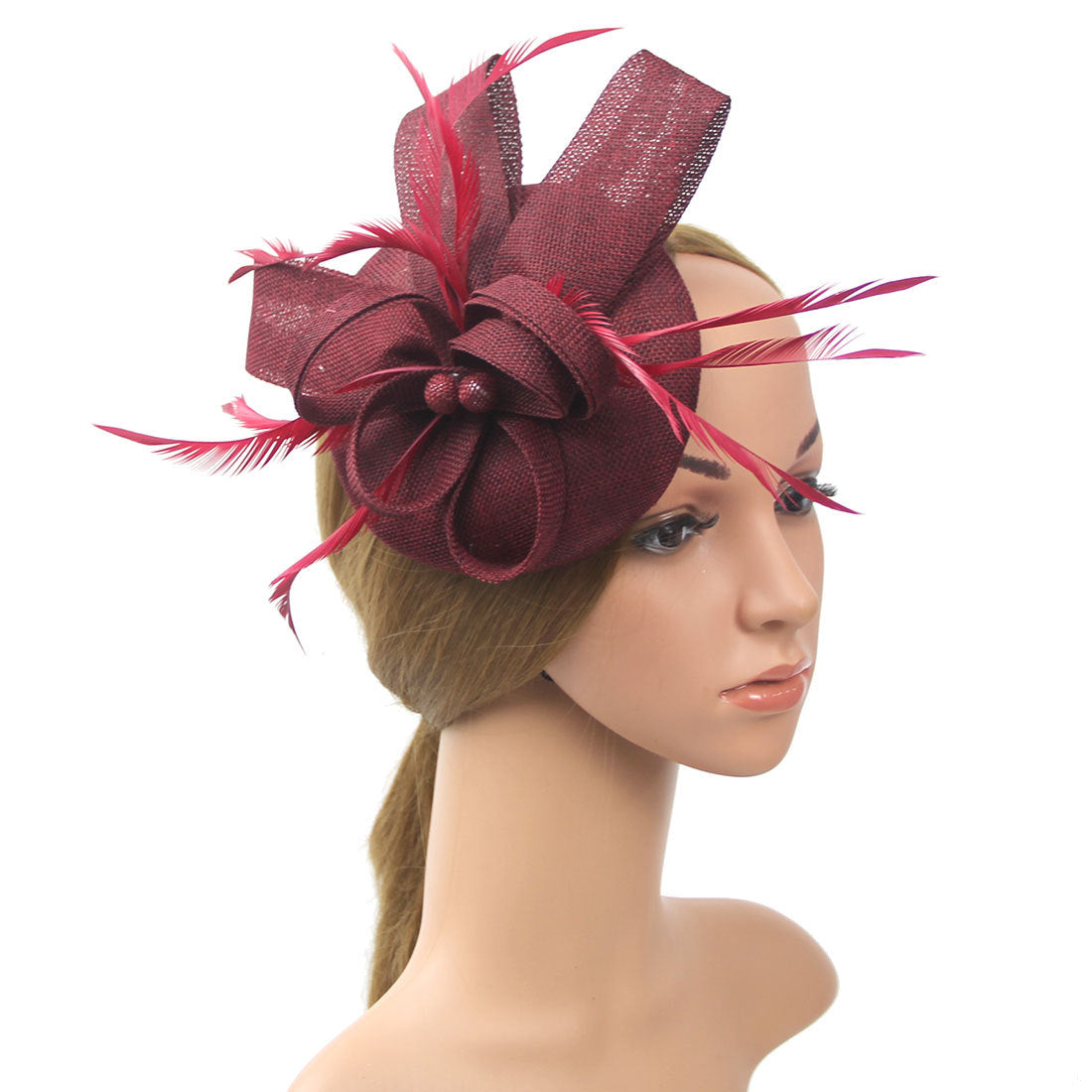 Party Photo Hair Accessories European and American Imitation Linen Yarn Headdress