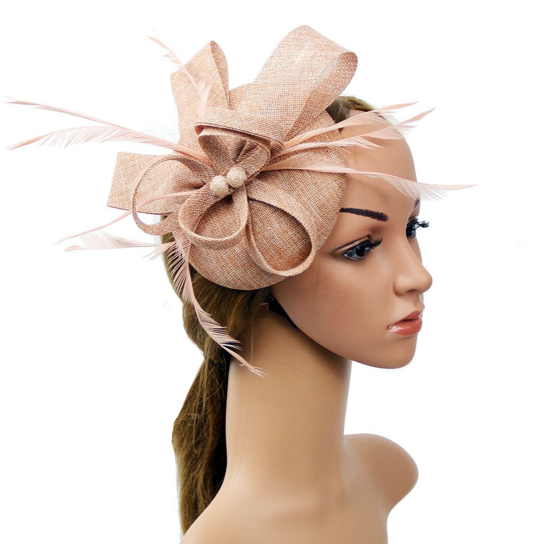 Party Photo Hair Accessories European and American Imitation Linen Yarn Headdress