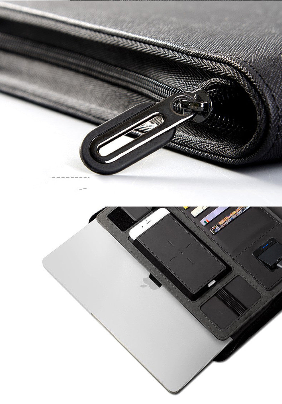 Multifunctional Business Notebook Manager With USB