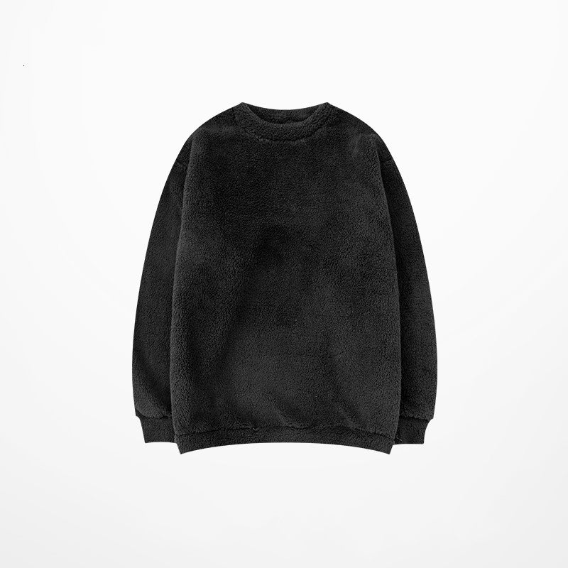 New Winter Polar Fleece Fried Street Lamb Wool Coat