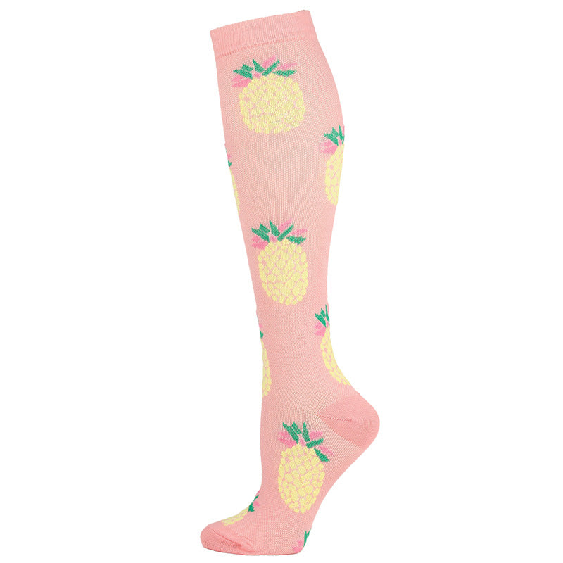 Multicolor Men And Women Outdoor Running Stockings