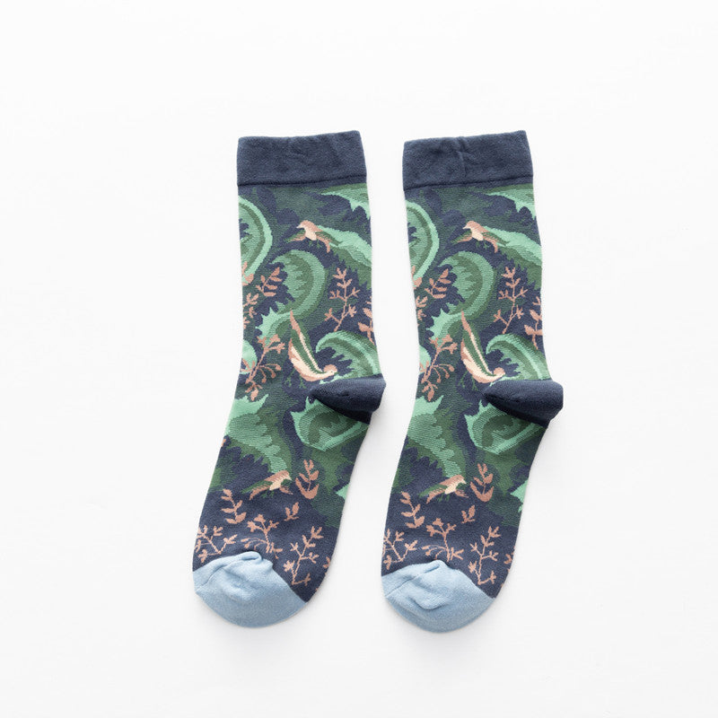 Korean Style Cotton Socks Warm Personality Men's Stockings
