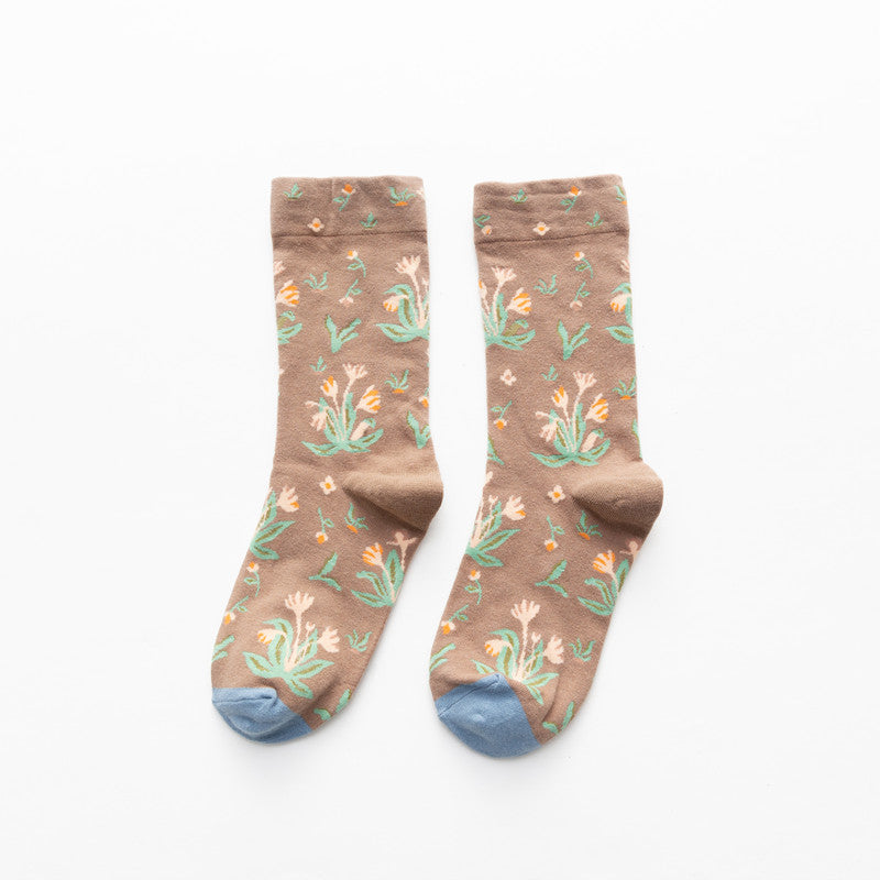 Korean Style Cotton Socks Warm Personality Men's Stockings