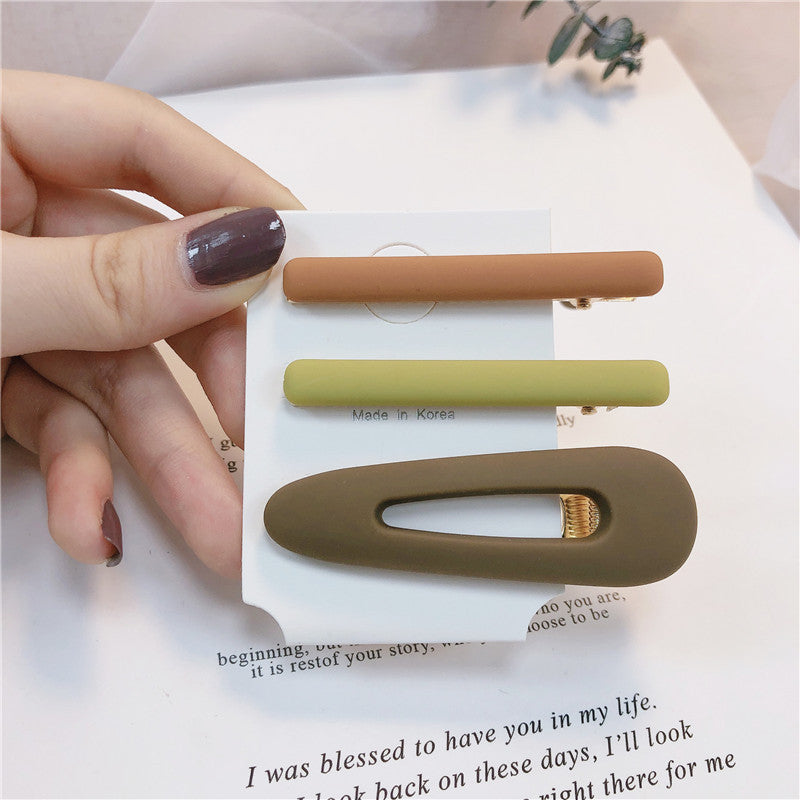 Simple Temperament Forest Side Hairpin
