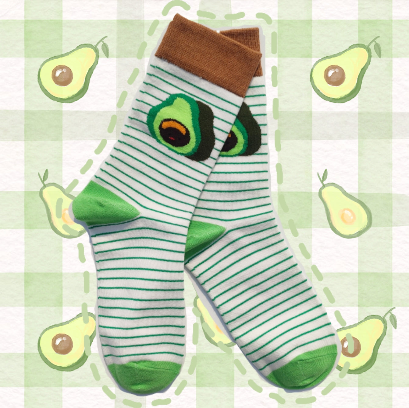 Cartoon student socks