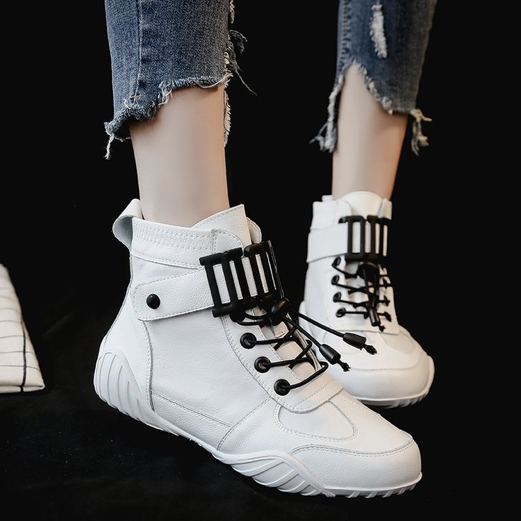 Street Style Harajuku Style High-Top Shoes With Korean Personality