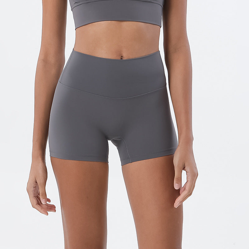 High Waist Reversible Three-quarter Pants Yoga Pants