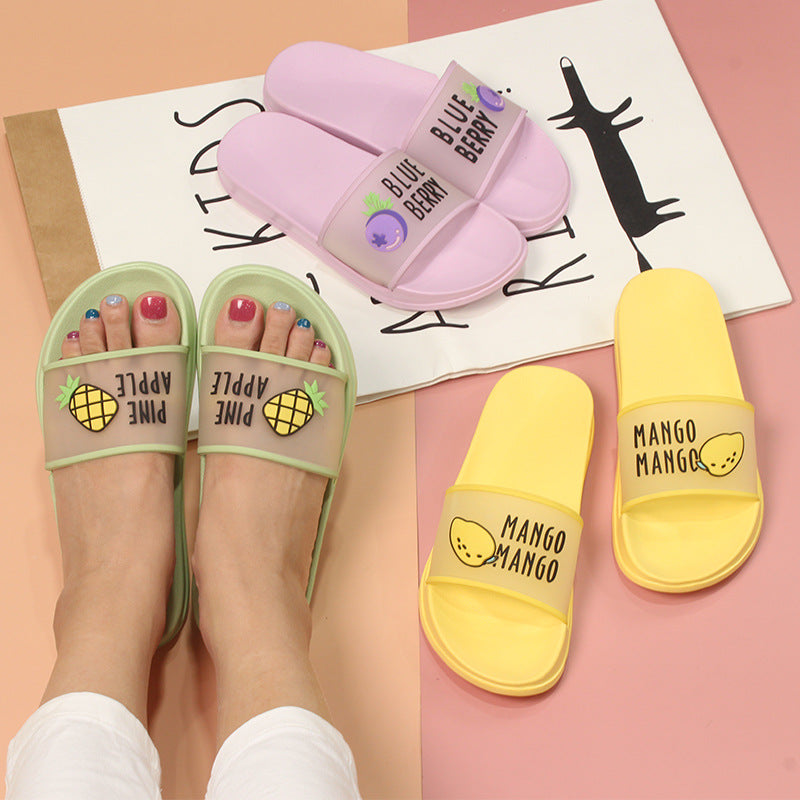 Net Celebrity Home Fruit Slippers