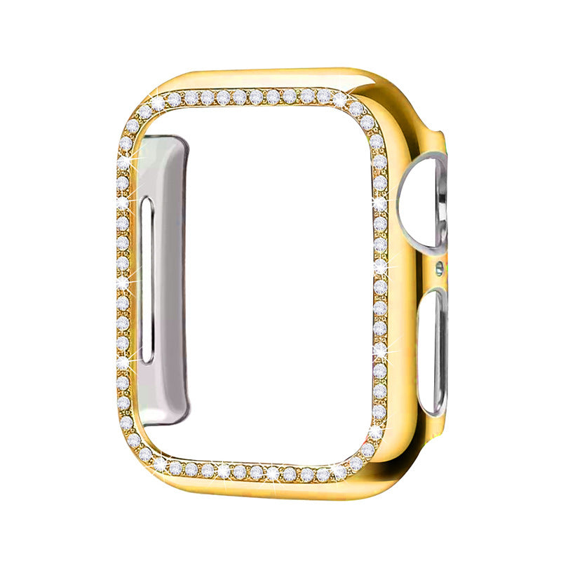 Suitable For Apple Watch Protective Case PC Diamond Protective Case