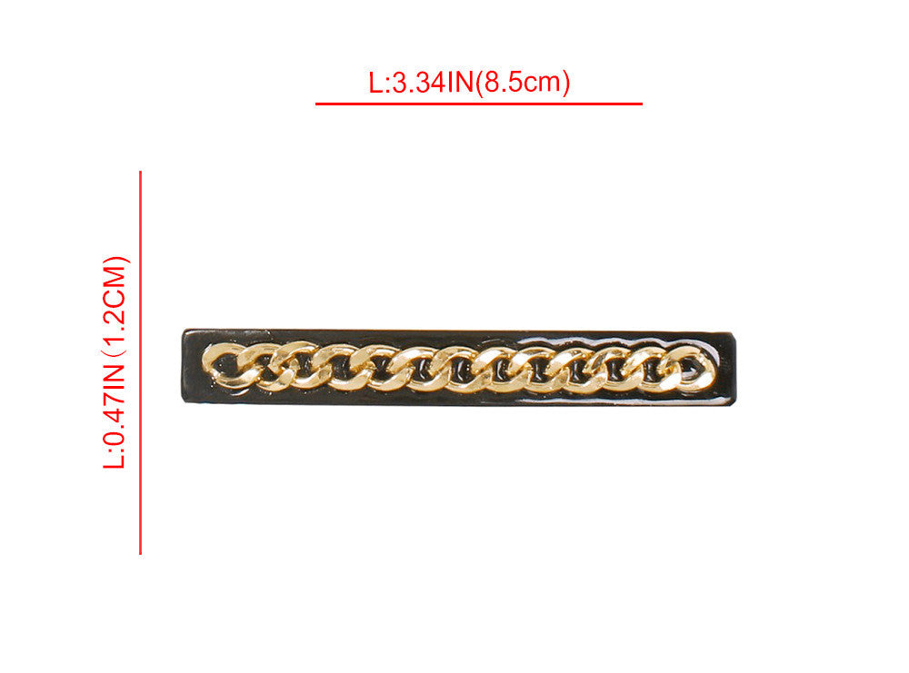 Fashion Street Style With Geometric Alloy Chain Hairpin
