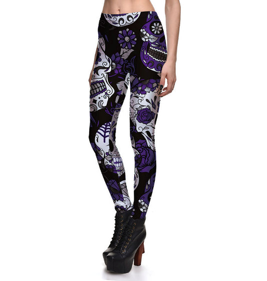 Quick-Drying And Breathable Digital Printed Yoga Pants