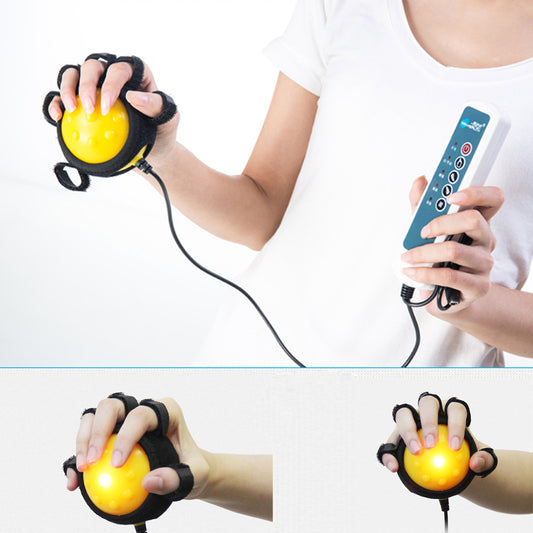 Hand Exercise Fingerboard Correction Charging Dynamic Hot Compress Massage Ball