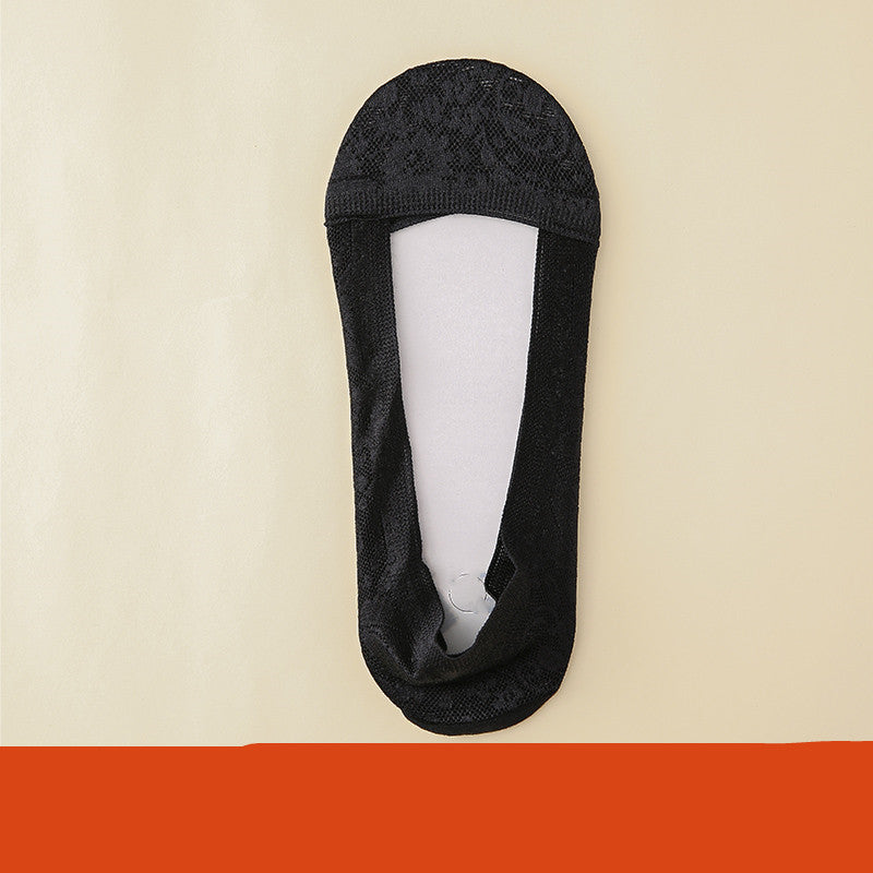 Thin Shallow Cotton Invisible Socks