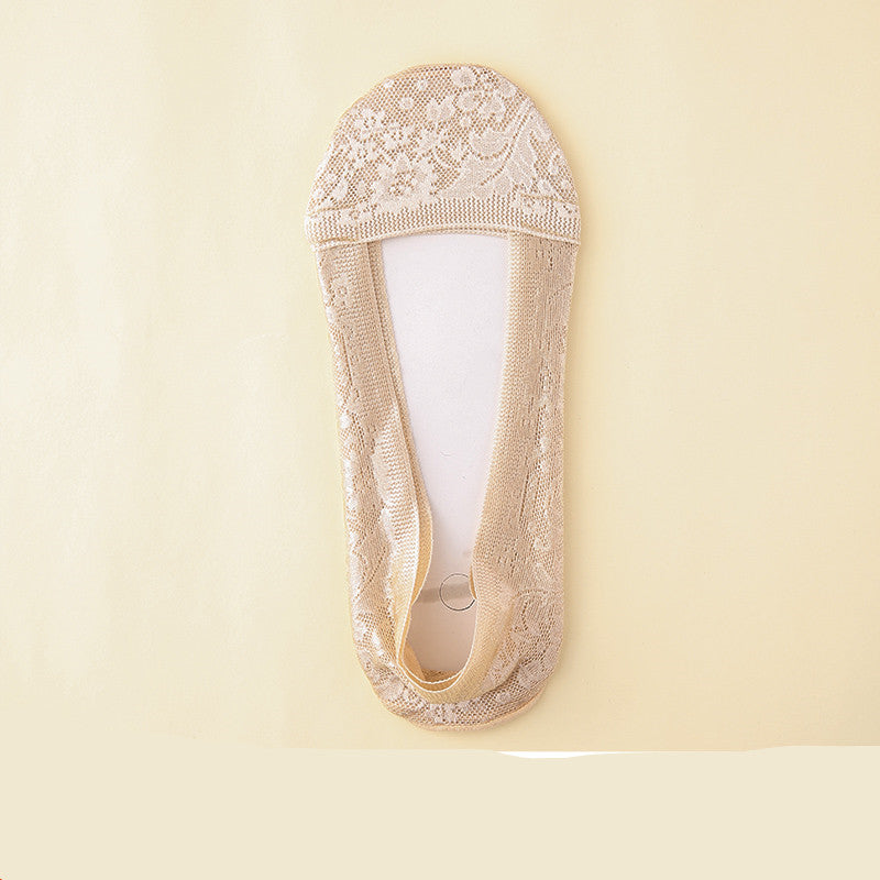 Thin Shallow Cotton Invisible Socks