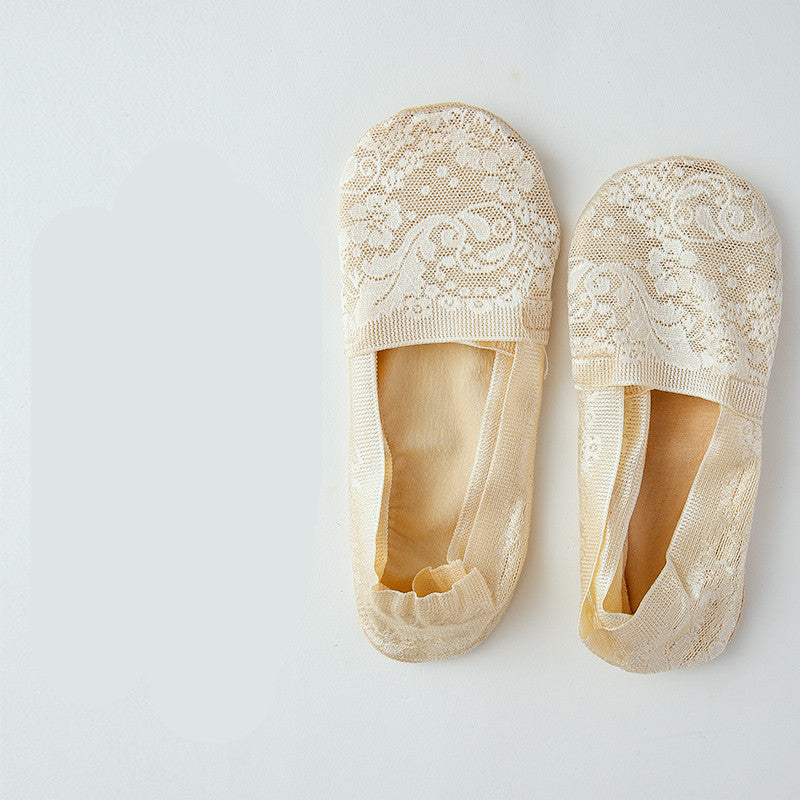 Thin Shallow Cotton Invisible Socks