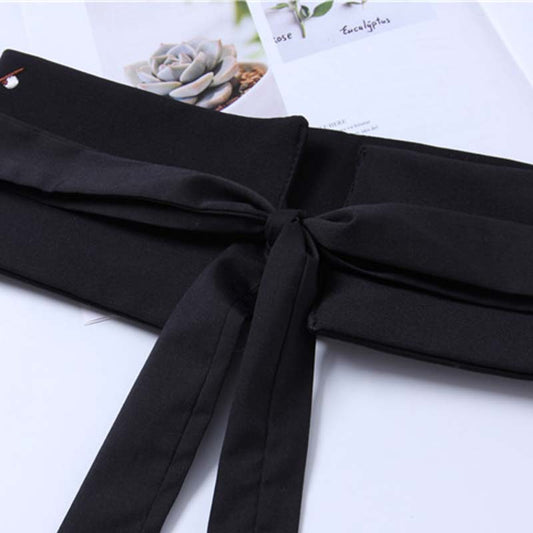 Fashion Embroidered Girdle Women's Wide Belt