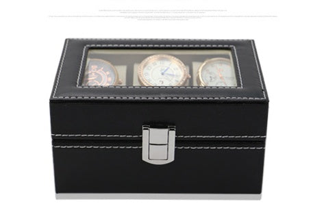 watch box jewelry gift dedicated display storage box 3-digit