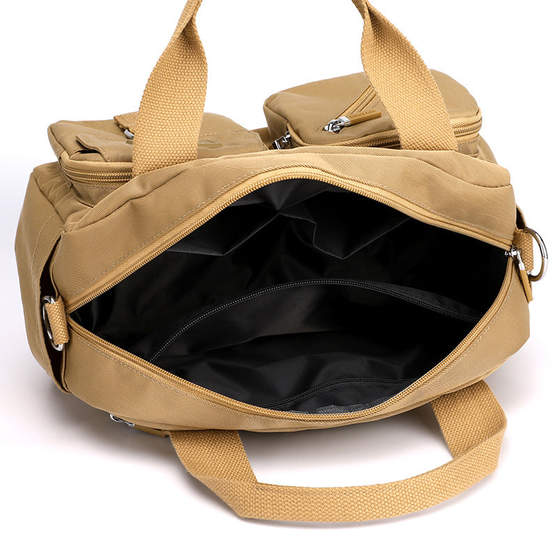 Fashion Portable Nylon Fabric Crossbody Handbag