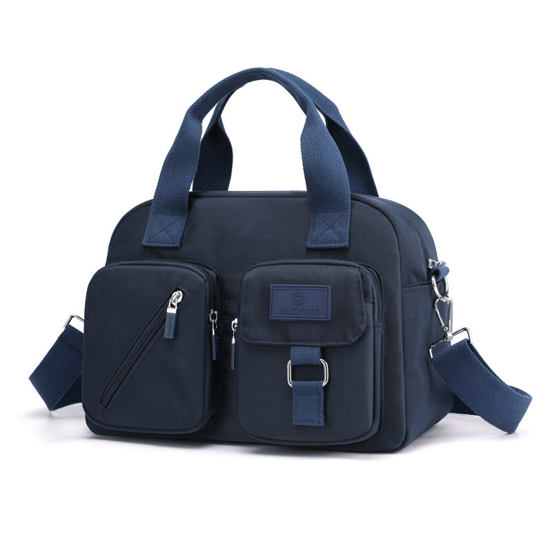 Fashion Portable Nylon Fabric Crossbody Handbag