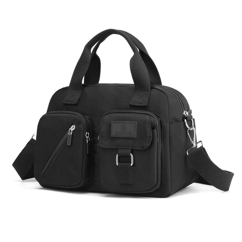 Fashion Portable Nylon Fabric Crossbody Handbag