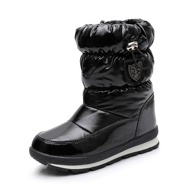 Children's Parent Child Snow Boots Girls Wool Winter Boots