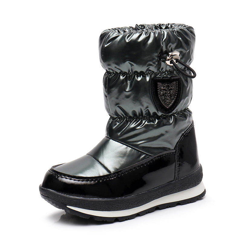 Children's Parent Child Snow Boots Girls Wool Winter Boots