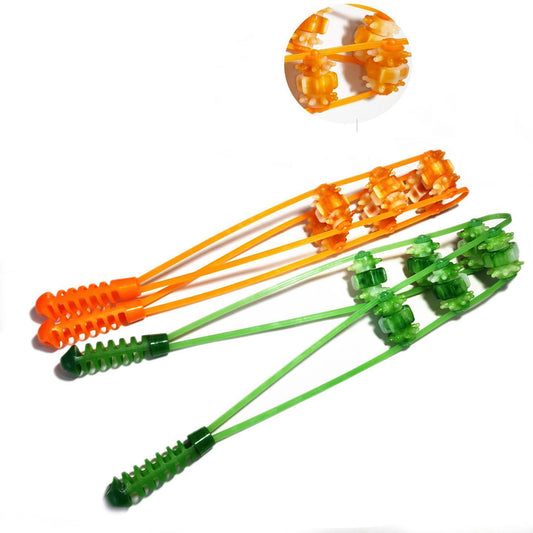 Three-Row Roller Type Back Strip Massager