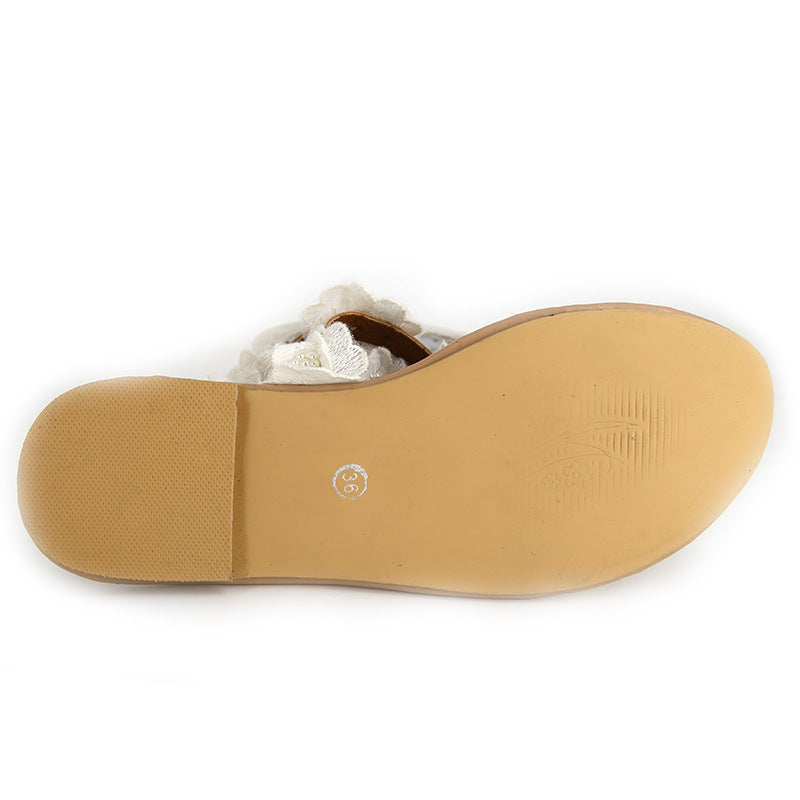 Flat-Bottomed Women's Fashion Plus Size Sandals