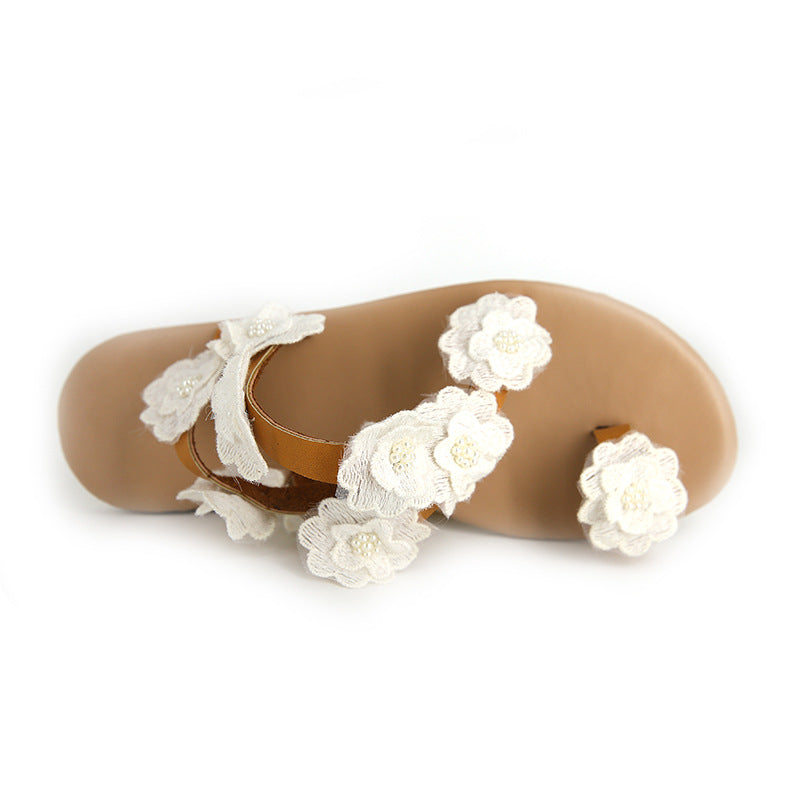 Flat-Bottomed Women's Fashion Plus Size Sandals