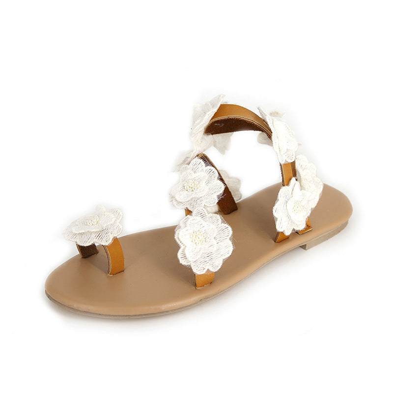 Flat-Bottomed Women's Fashion Plus Size Sandals