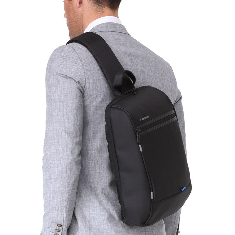 Men's One-shoulder Backpack 13.6 Inch Cross-body Bag cell Phone