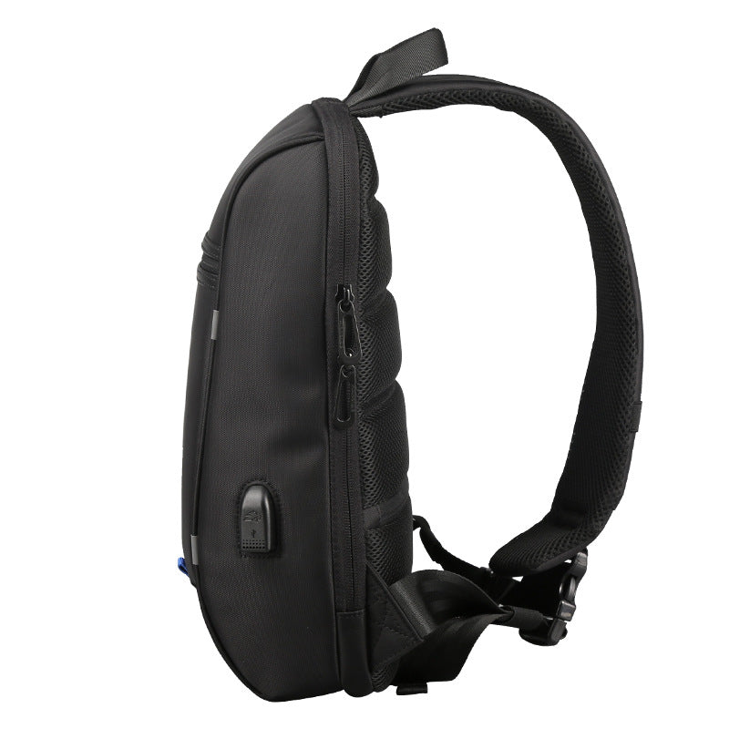 Men's One-shoulder Backpack 13.6 Inch Cross-body Bag cell Phone