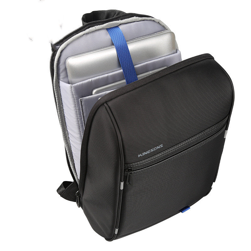Men's One-shoulder Backpack 13.6 Inch Cross-body Bag cell Phone