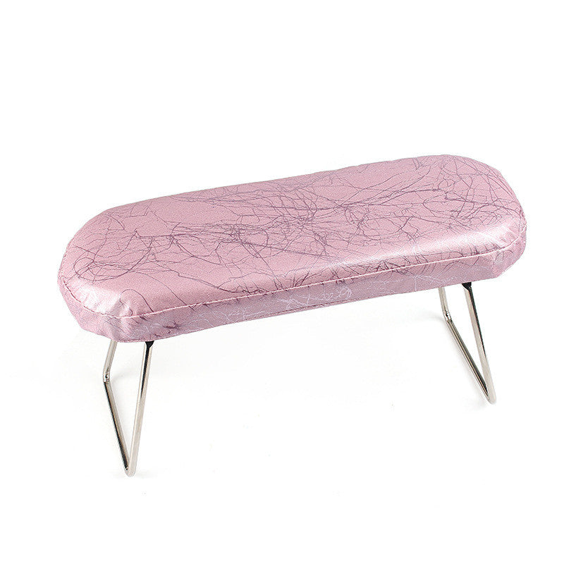 Supportable Desktop Hand Pillow Cushion With Soft Leather