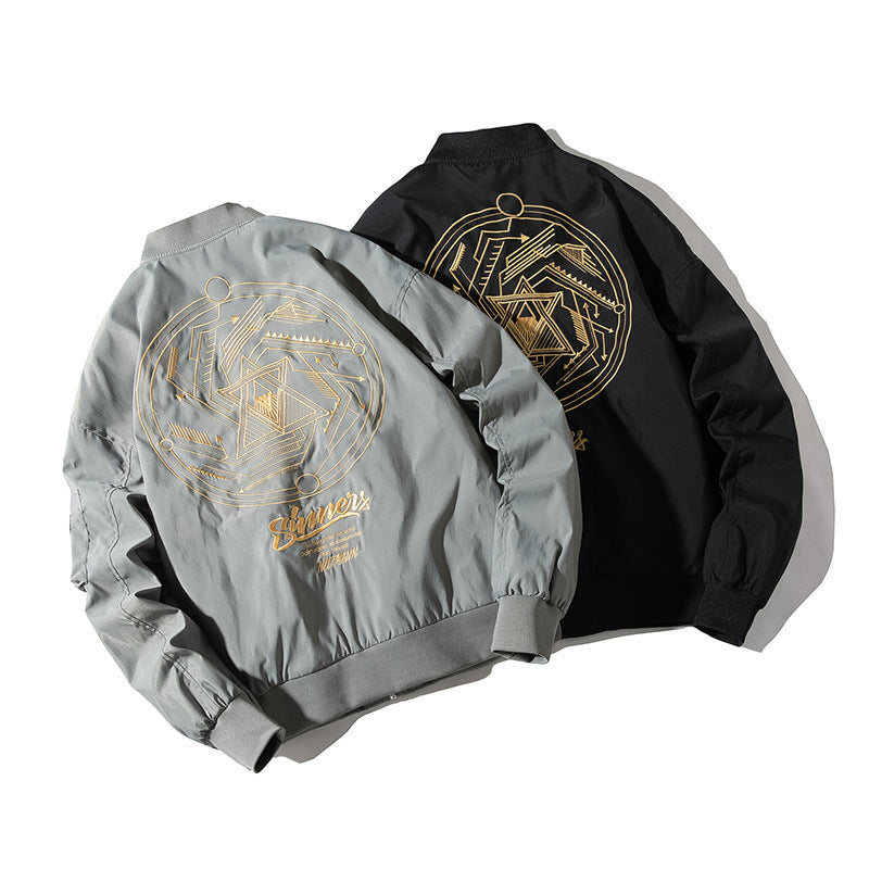 Embroidered Loose And Thick Tide Brand Baseball Uniform