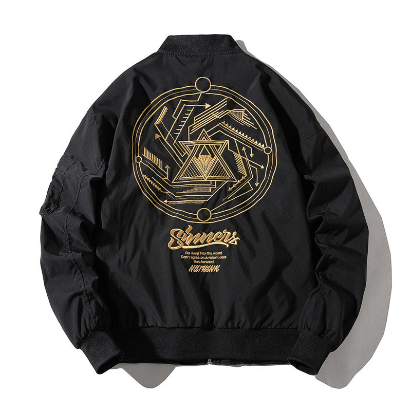 Embroidered Loose And Thick Tide Brand Baseball Uniform