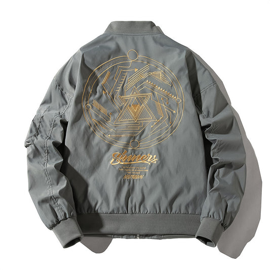 Embroidered Loose And Thick Tide Brand Baseball Uniform